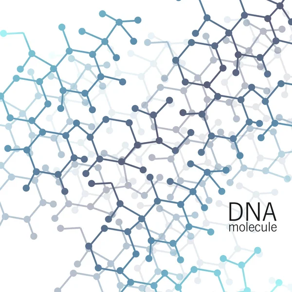Soyut dna arka plan. Vektör