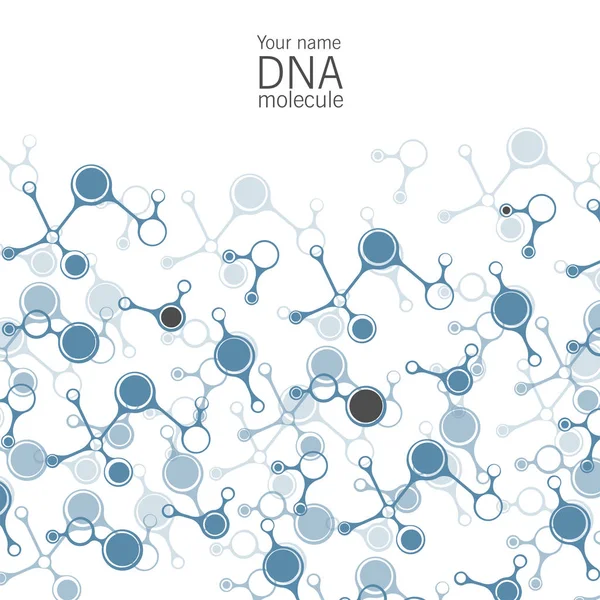 Abstract Background Dna Vector — Stock Vector