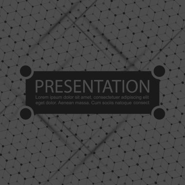 Bu şablon en iyisi olarak pazarlama ve reklam, broşür ve afiş, faaliyet raporu içinde kullanılan bir iş sunumu. Öğeleri bir koyu gri arka plan üzerinde