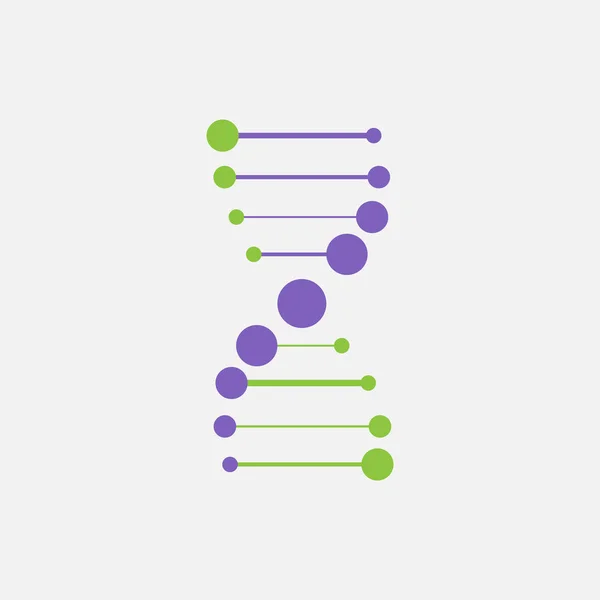 Dunne lijn concept. DNA Icons set vectorillustratie. Veelhoekige Dna concept. DNA, genetische teken, elementen en iconen collectie. Vector mesh bollen. — Stockvector