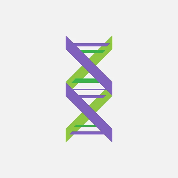 Tunn linje koncept. DNA ikoner in vektorillustration. Polygonal Dna koncept. DNA, genetiska tecken, element och ikoner collection. Vektor maska sfärer. — Stock vektor