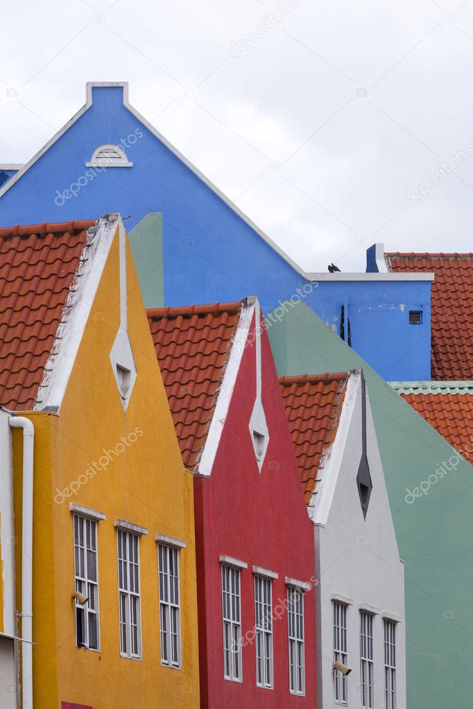 Colorful houses in Willemstad