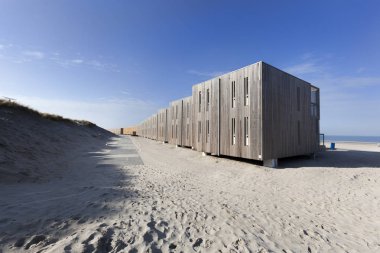 Daire üzerinde plaj, Hoek van Holland