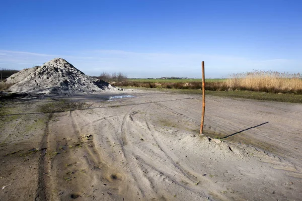 Konstruktion webbplats utveckling på landsbygden — Stockfoto