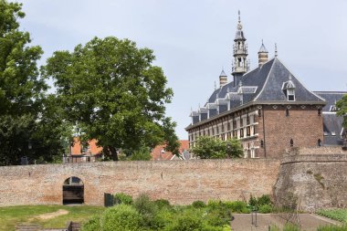 Buren Hollanda'da eski şehir duvar