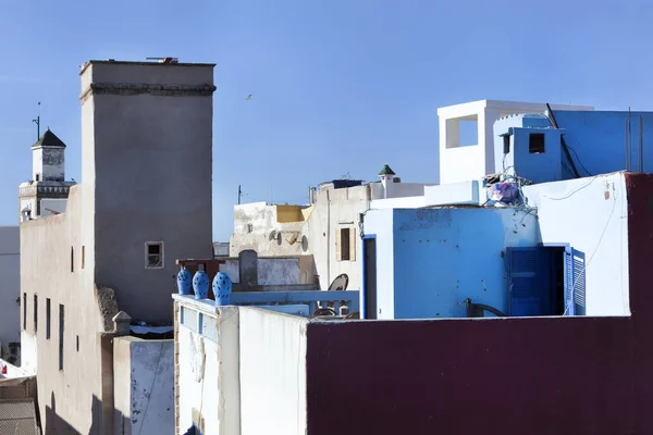 Telhados na medina de Essaouira — Fotografia de Stock
