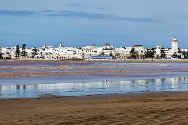 Manzarası ve plaj Essaouira — Stok fotoğraf