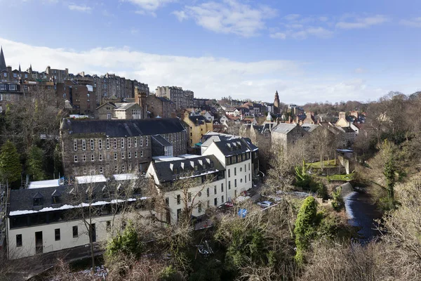 Vista del pueblo Dean en Edimburgo — Foto de Stock