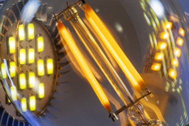 Soyut aydınlatılmış enerji tasarrufu yönlendirilmiş ışıklar