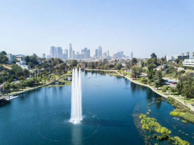 Los Angeles - dron görünümü