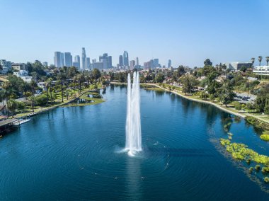 Los Angeles - dron görünümü