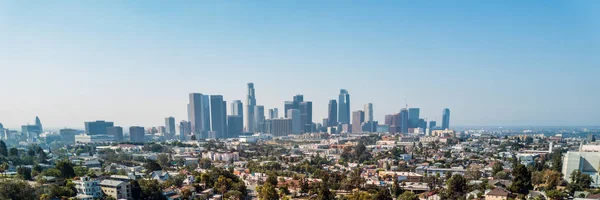 Los Angeles - Drone zobrazení — Stock fotografie