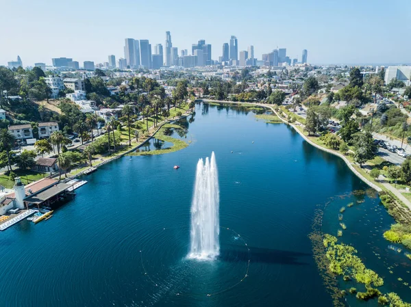 Los Ángeles - Drone View —  Fotos de Stock