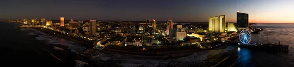 Pohled na panorama Atlantic City — Stock fotografie