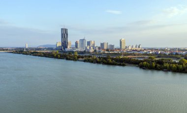 Viyana, Avusturya 'da insansız hava aracı görünümü