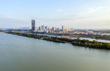 Viyana, Avusturya 'da insansız hava aracı görünümü