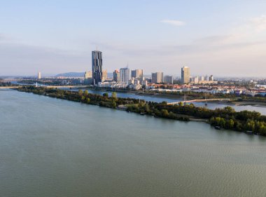 Viyana, Avusturya 'da insansız hava aracı görünümü