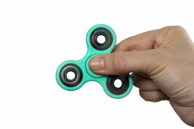 Parmak spinner - stok görüntü