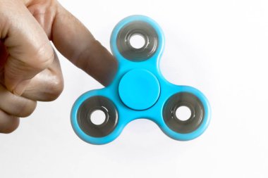 Parmak spinner - stok görüntü