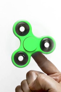 Parmak spinner - stok görüntü