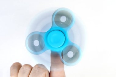 Parmak spinner - stok görüntü