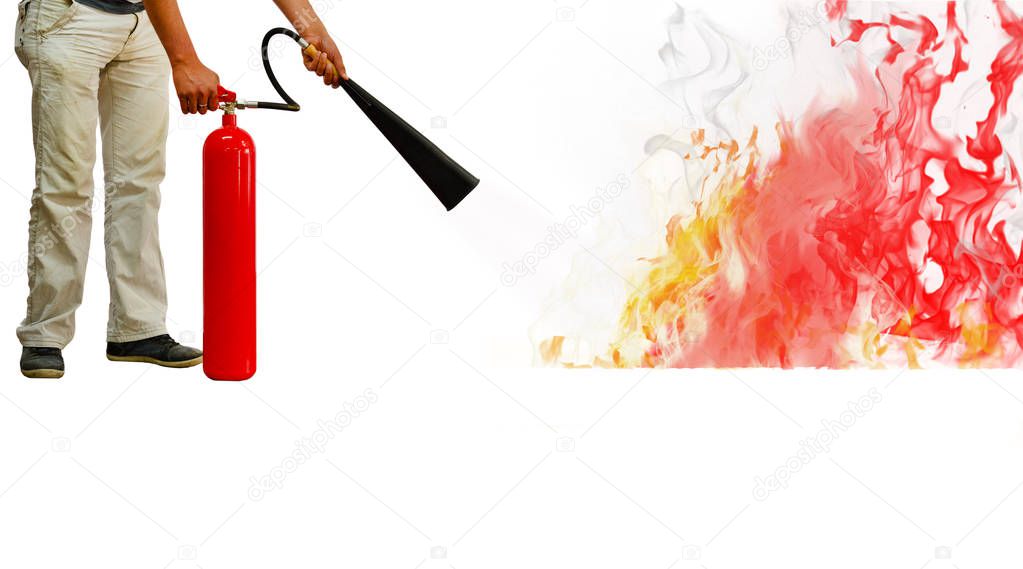 tank fire extinguisher