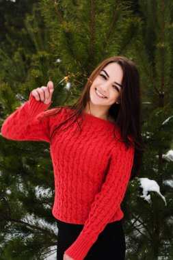 Bengal alev onun elinde bir kızla