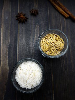 Pirinç ve çeltik cam