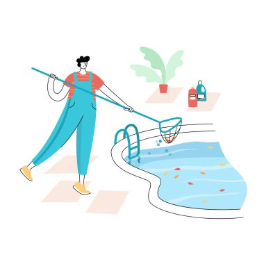 Yüzme havuzu bakımı