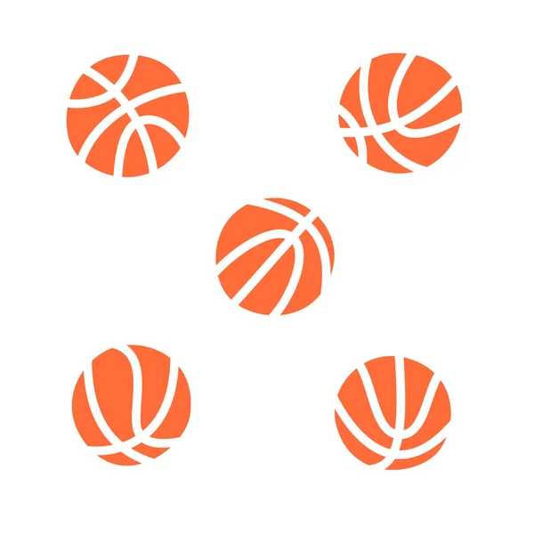 Ilustración de Vectores de Baloncesto — Vector de stock