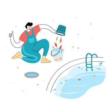 Yüzme havuzu bakımı