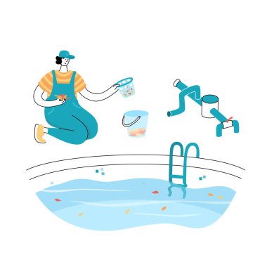 Yüzme havuzu bakımı