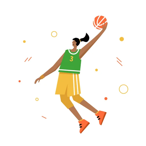 Basketball-Vektor-Illustration — Stockvektor