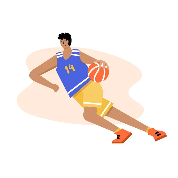 Ilustración de Vectores de Baloncesto — Vector de stock