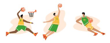 Basketbol vektör çizimi