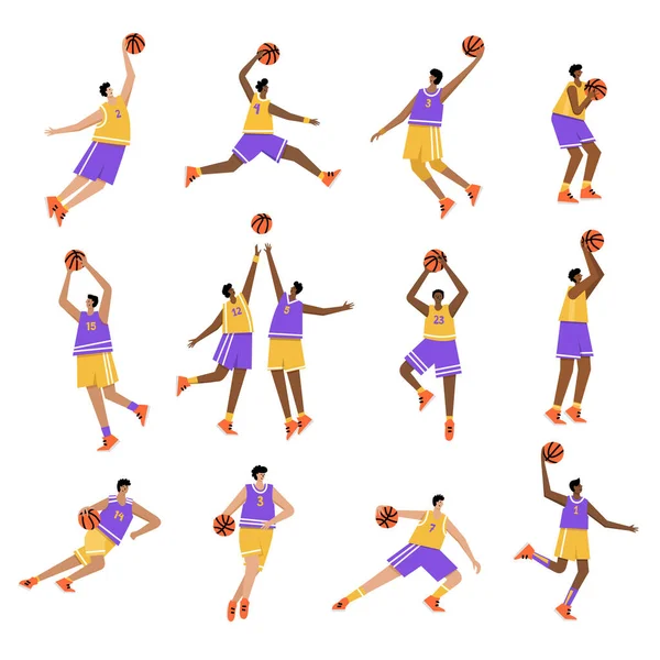 Illustration vectorielle de basketball — Image vectorielle