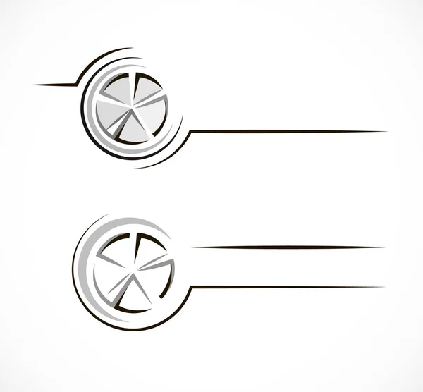 Tekerlek silüeti. Sürüş ve otomatik iş için sınırları.