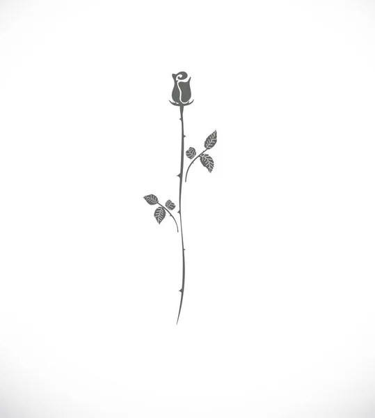 Rose Icon Stock Vectors Royalty Free Rose Icon Illustrations Depositphotos
