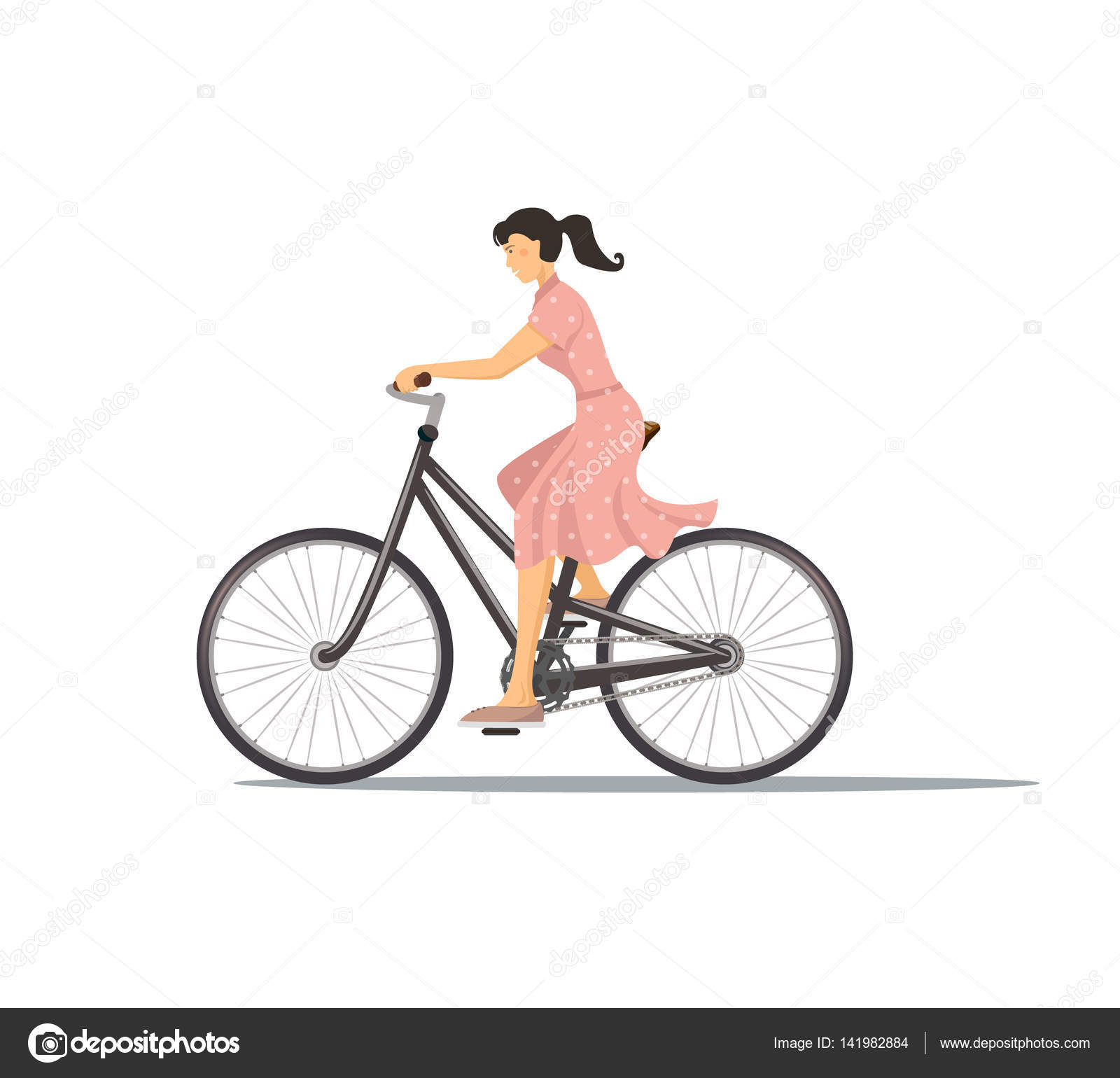 The Icon Of Cyclist The Woman Is Riding The Bike Everyday in cycling everyday pertaining to Encourage