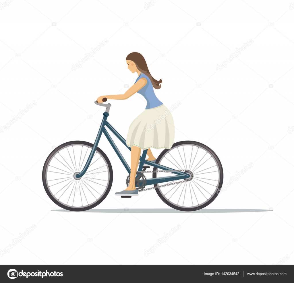 The Icon Of Cyclist The Woman Is Riding The Bike Everyday inside cycling everyday pertaining to Encourage