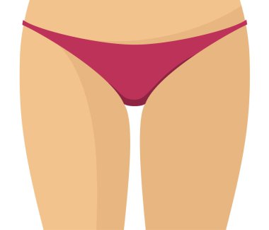 mükemmel bir kadın iç çamaşırı ince model simgesiyle kalça. sağlıklı cilt ve güzellik şekil. Kadınlar bölümü. beyaz izole cesedini. kavramı sağlıklı şekil ve mükemmel vücut. kız iç çamaşırı modeli