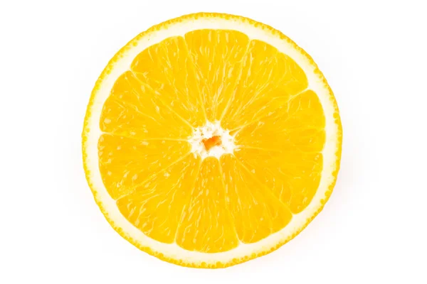 Släppandet av en citron skiva — Stockfoto