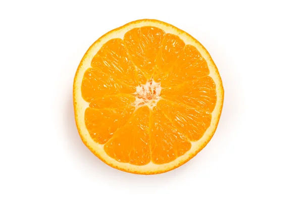 Släppandet av en Orange skiva — Stockfoto