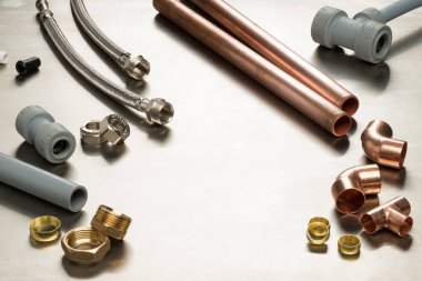 Tesisatçılar araçları ve sıhhi tesisat malzemeleri kopya Spa ile seçim