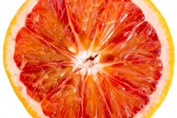 Blood orange tvärsnitt — Stockfoto