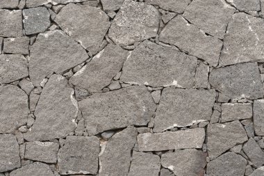 Arka plan için taş gri duvar