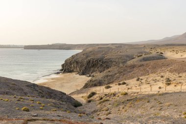 Playa Blanca doğru Papagayo plaj boyunca görüntülemek
