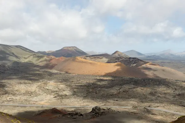 Volcano crater landscape — Stock Photo, Image
