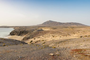 Papagayo plaj Montana Roja doğru genelinde görüntülemek