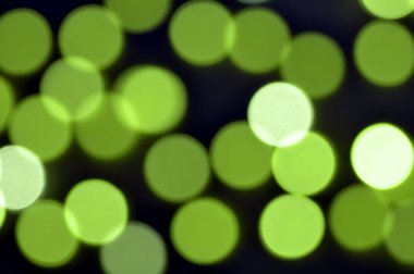 Soyut veya arka planlar için bulanık yeşil ışık